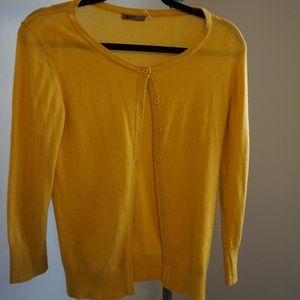 Women's Yellow Cardigan
